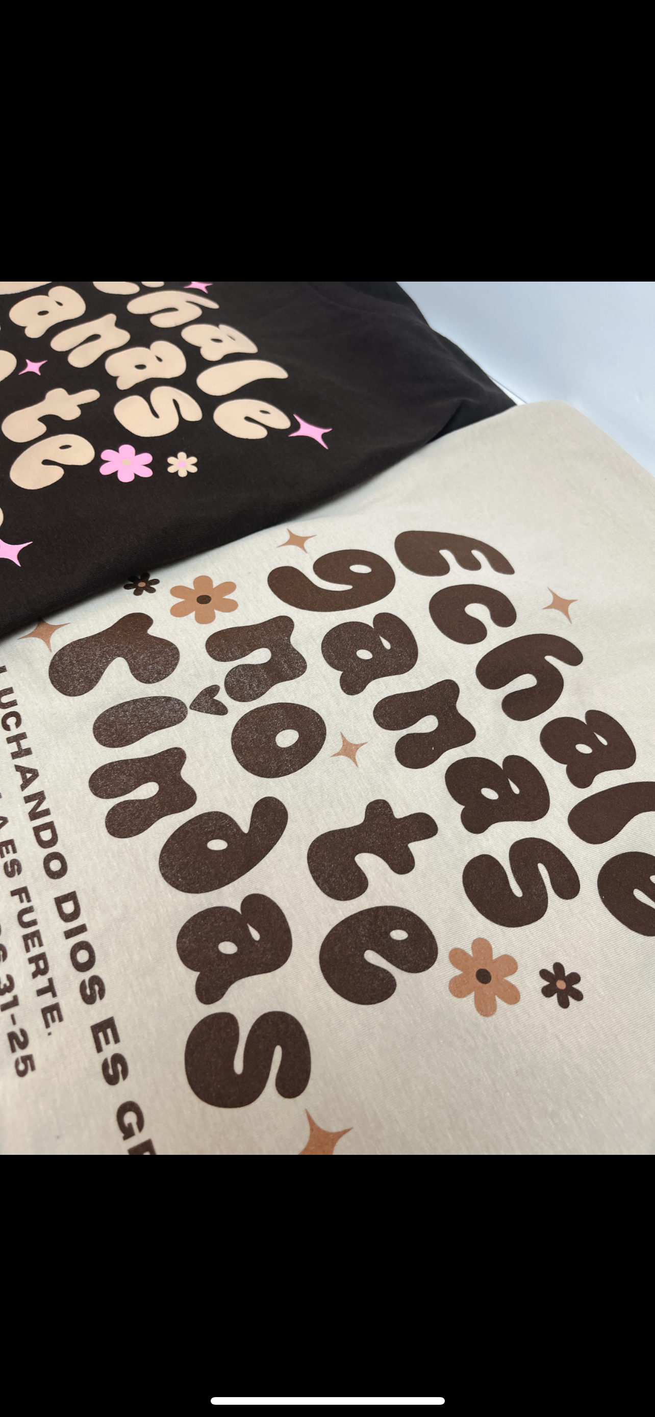Sand Echale Ganas No Te Rindas Graphic TShirt