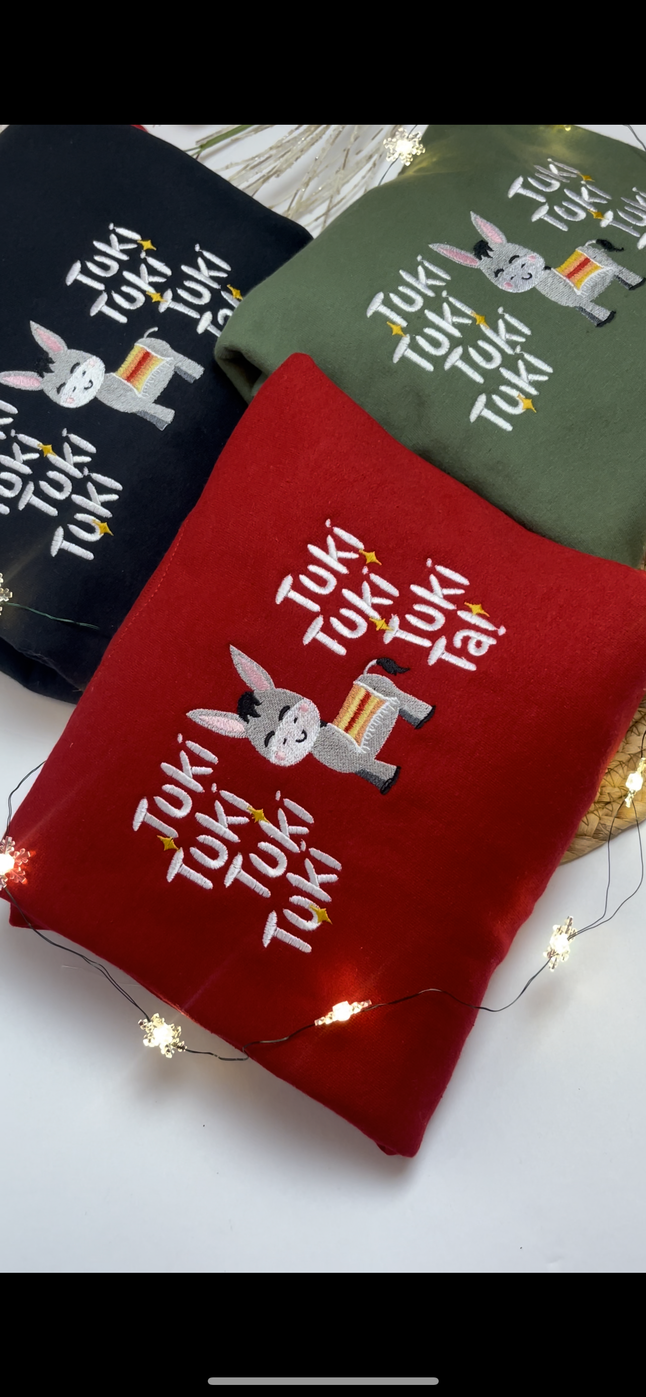 Mi Burrito Sabanero, Tuki Tuki Tuki Tuki Sweatshirt
