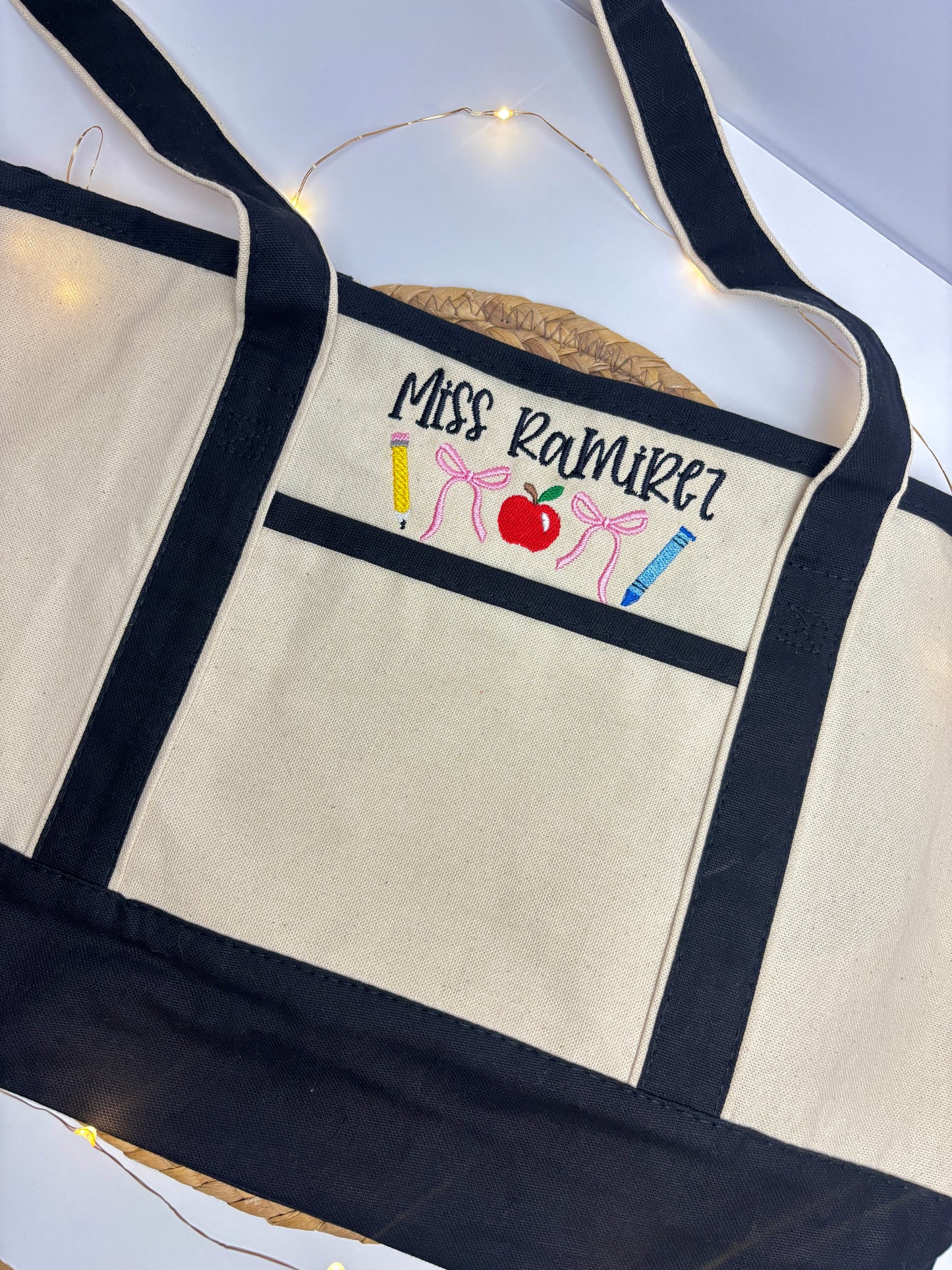 Custom Embroidered 20L Tote Bag