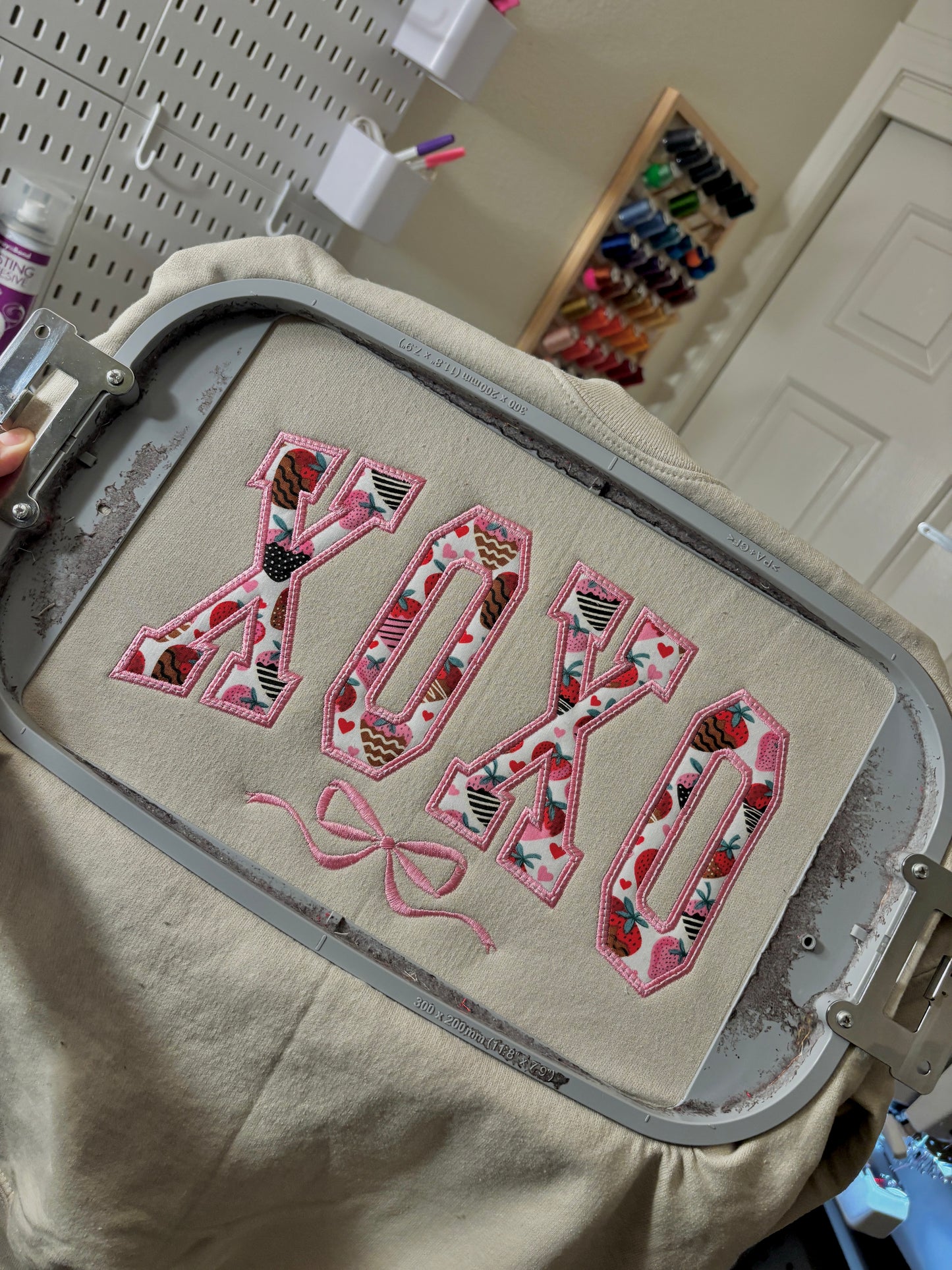 XOXO Berry Sweatshirt