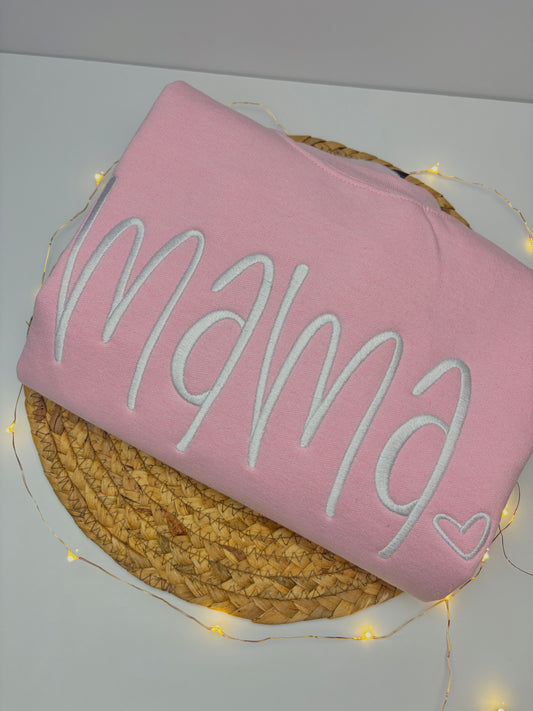 Mama Customizable Embroidered Sweatshirt