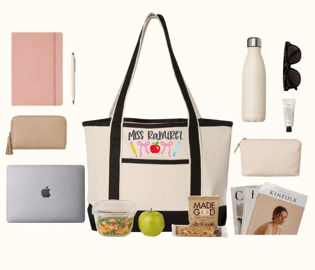 Custom Embroidered 20L Tote Bag