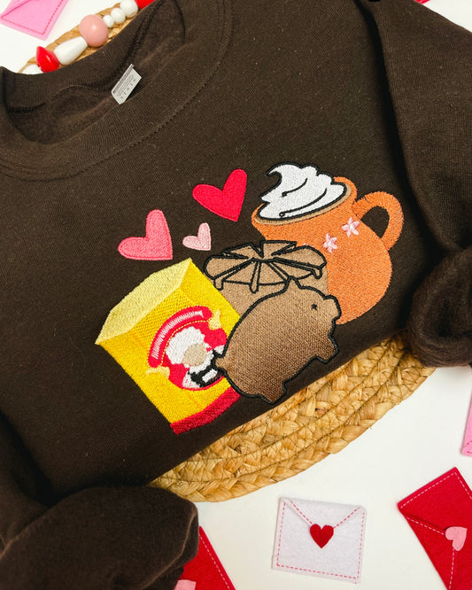 Valentine Hot Chocolate Sweatshirt