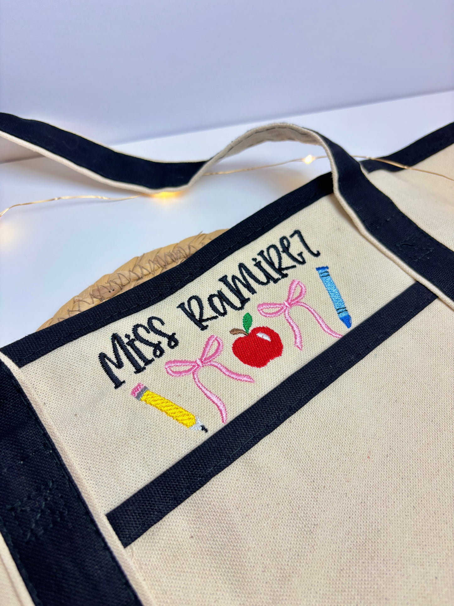 Custom Embroidered 20L Tote Bag